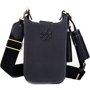 Never Worn Tory Burch Thea Cellphone Crossbody Bag in Black